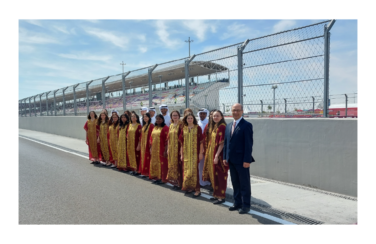 Qatar Senior Youth Choir Shines at World Endurance Race